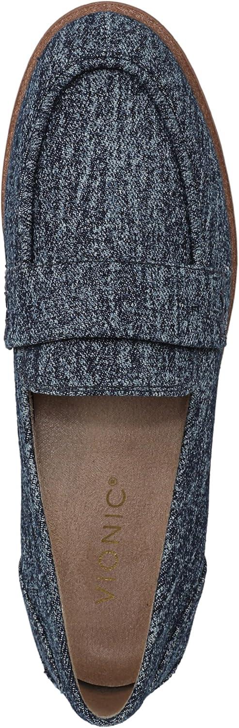 image:imageVionic Womens Cleo LoaferDark Denim Acid Wash Denim