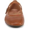 Vionic Womens Alameda Mary Janes(Tan Brown Leather)
