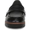 Vionic Women’s Cleo Loafer(Black Tumble Leather)