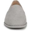 Vionic Women’s Willa 2.0 Loafer/Moc Shoes(Paloma Grey Snake Embossed Leather)