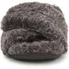 Vionic womens Relax Ii Slides(Dark Brown Faux Fur)