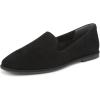 Vionic Women’s Willa 2.0 Loafer/Moc Shoes(Black Suede Leather)