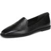 Vionic Women’s Willa 2.0 Loafer/Moc Shoes(Black Tumbled Leather)