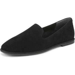 Vionic Women’s Willa 2.0 Loafer/Moc Shoes(Black Suede Leather)