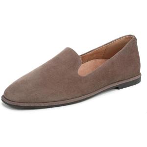 Vionic Women’s Willa 2.0 Loafer/Moc Shoes(Driftwood Suede Leather)