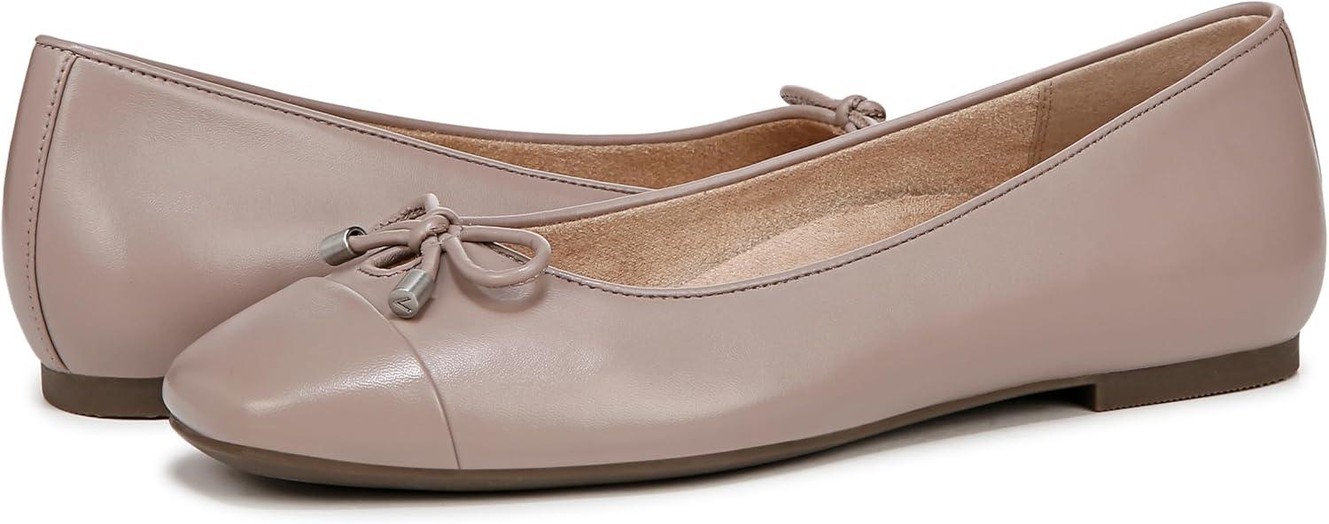 image:imageVionic Womens Klara Ballet FlatMagnolia Dusk Grey Leather