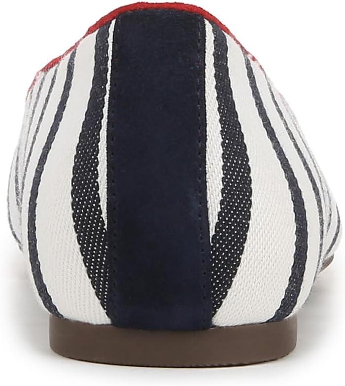 image:imageVionic Womens Klara Ballet FlatNavyWhite Stripe