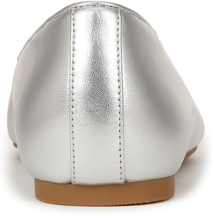 image:imageVionic Womens Klara Ballet FlatSilver Metallic Leather