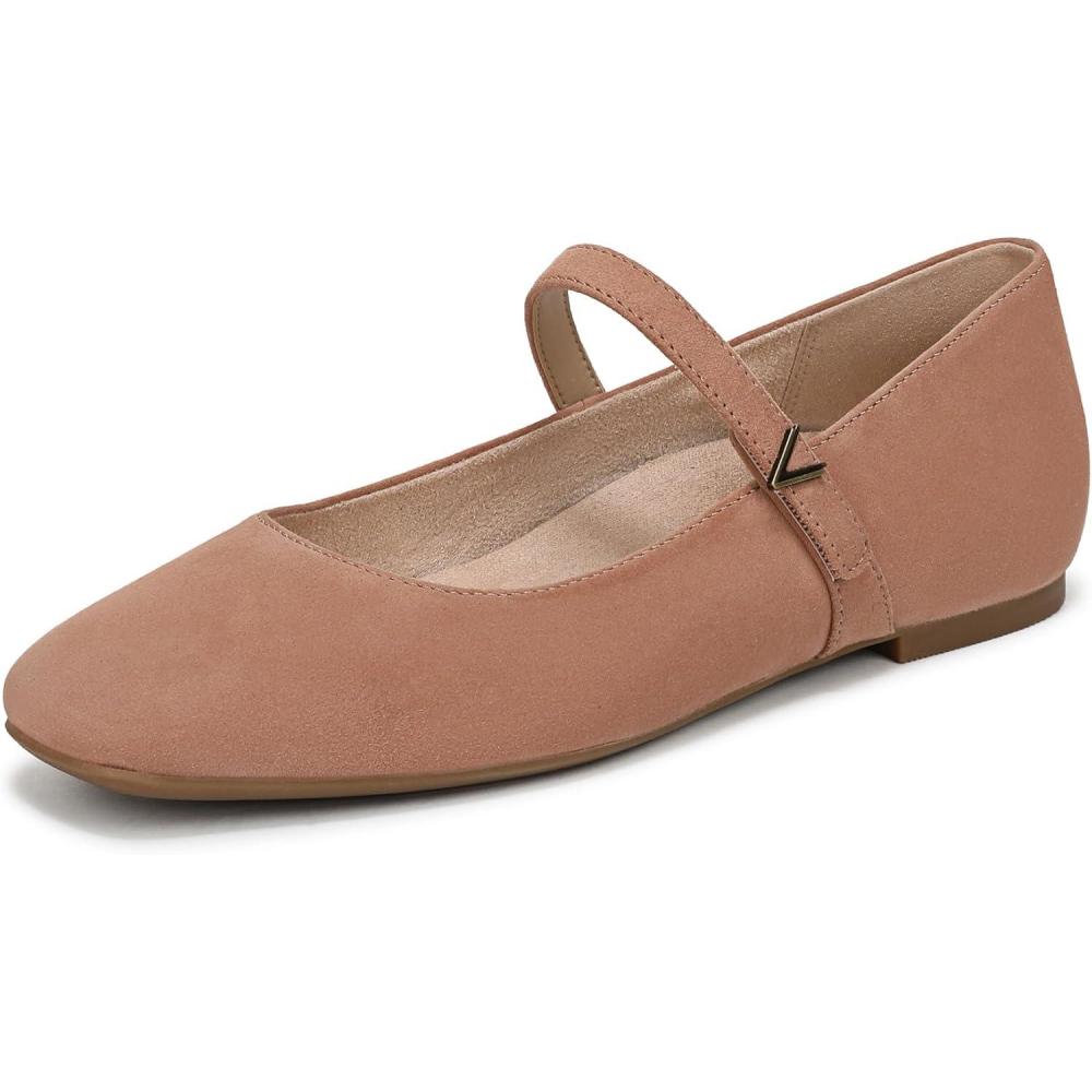image:imageVionic Womens Alameda Mary Jane Flat Mocha Mousse Suede 9 M