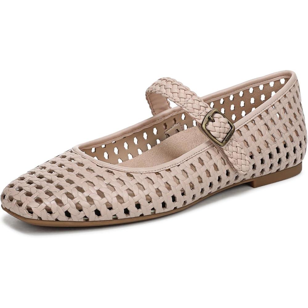 image:imageVionic Womens Alameda WovenCameo Rose Woven Leather