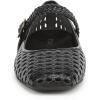 Vionic Womens Alameda Woven(Black Woven Leather)
