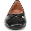 Vionic Women’s Klara Ballet Flat(Black Leather)