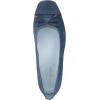 Vionic Women’s Klara Ballet Flat(Dark Denim Croc Suede)