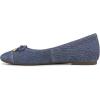 Vionic Women’s Klara Ballet Flat(Denim Blue Suede)