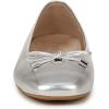 Vionic Women’s Klara Ballet Flat(Silver Leather)