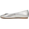 Vionic Women’s Klara Ballet Flat(Silver Leather)