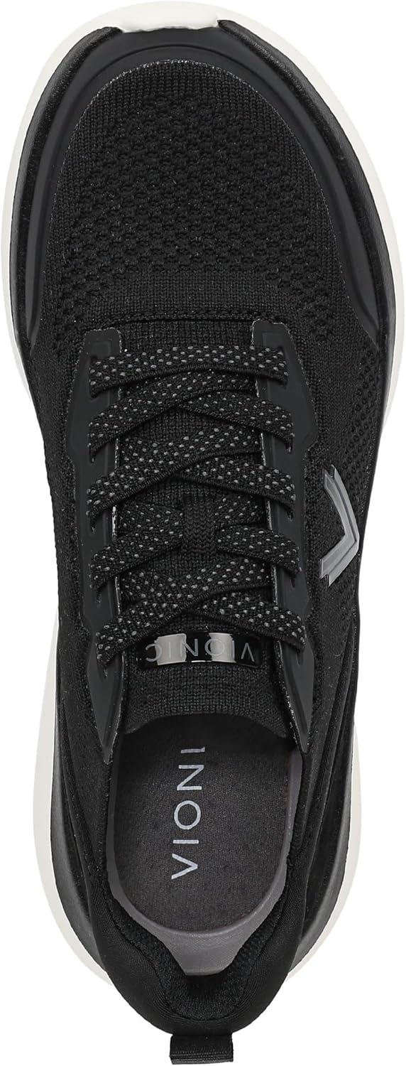 image:imageVionic Womens HaywardBlack Knit Suede
