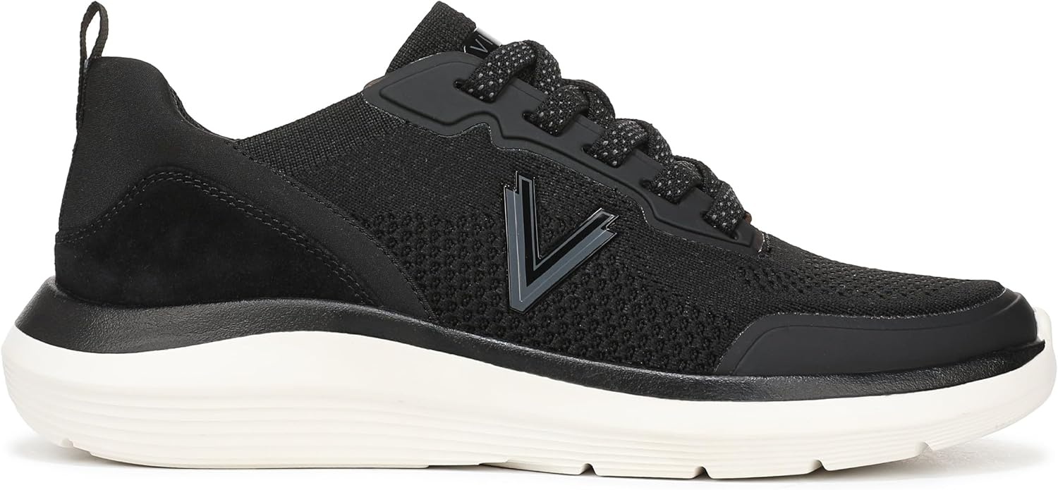 image:imageVionic Womens HaywardBlack Knit Suede