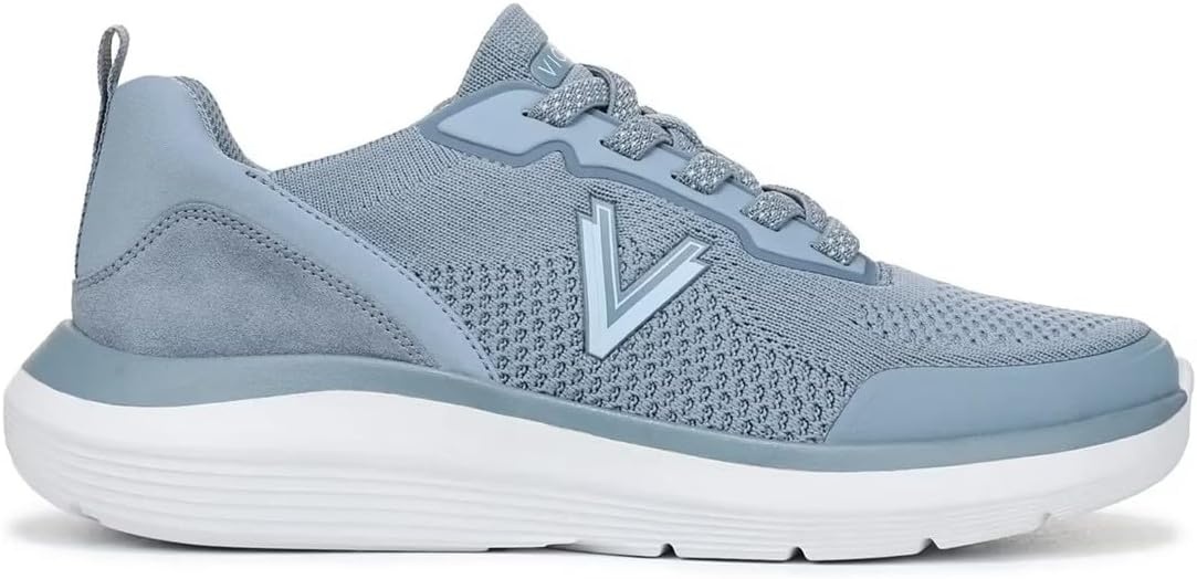 image:imageVionic Womens HaywardVintage Blue Haze Knit Suede