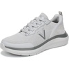 Vapor Grey Knit Suede